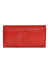 Christian Dior Embossed Monogram Patent Leather Wallet