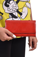 Christian Dior Embossed Monogram Patent Leather Wallet