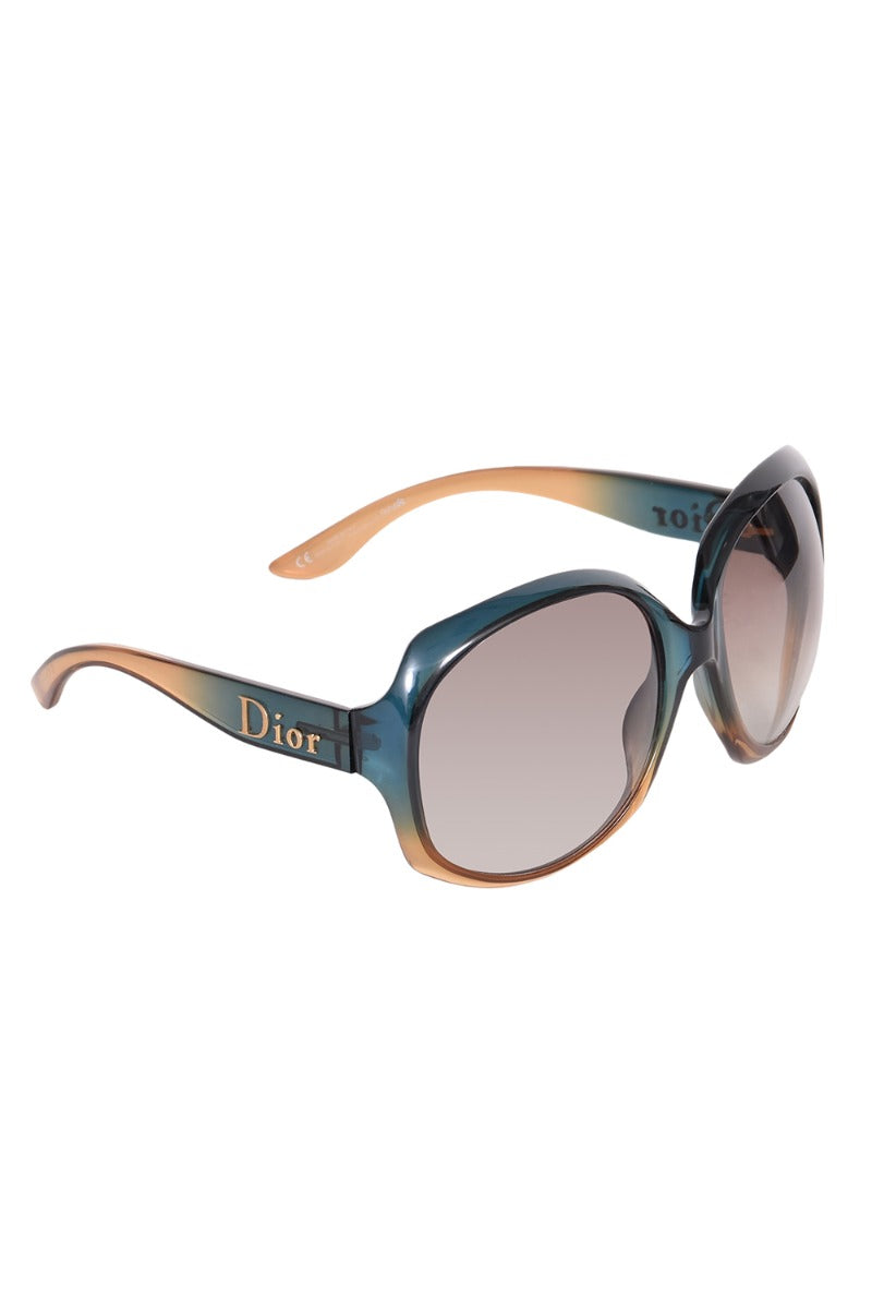 Christian Dior Glossy Green Vlw7062 Sunglasses