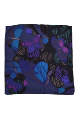 Christian Dior Graphic Butterfly Print Scarf