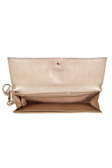 Christian Dior Metallic Monogram Wristlet