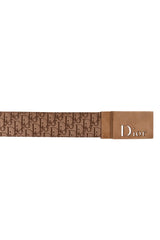 Christian Dior Monogram Canvas Trotter Belt