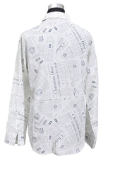 Christian Dior Newspaper Printed Shirt