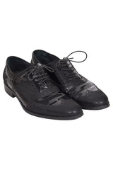 Christian Dior Patent Leather Lace Up Oxfords