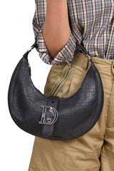 Christian Dior Street Chic Hobo Leather Handbag