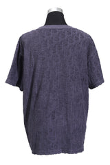 Christian Dior Textured Purple T Shirt