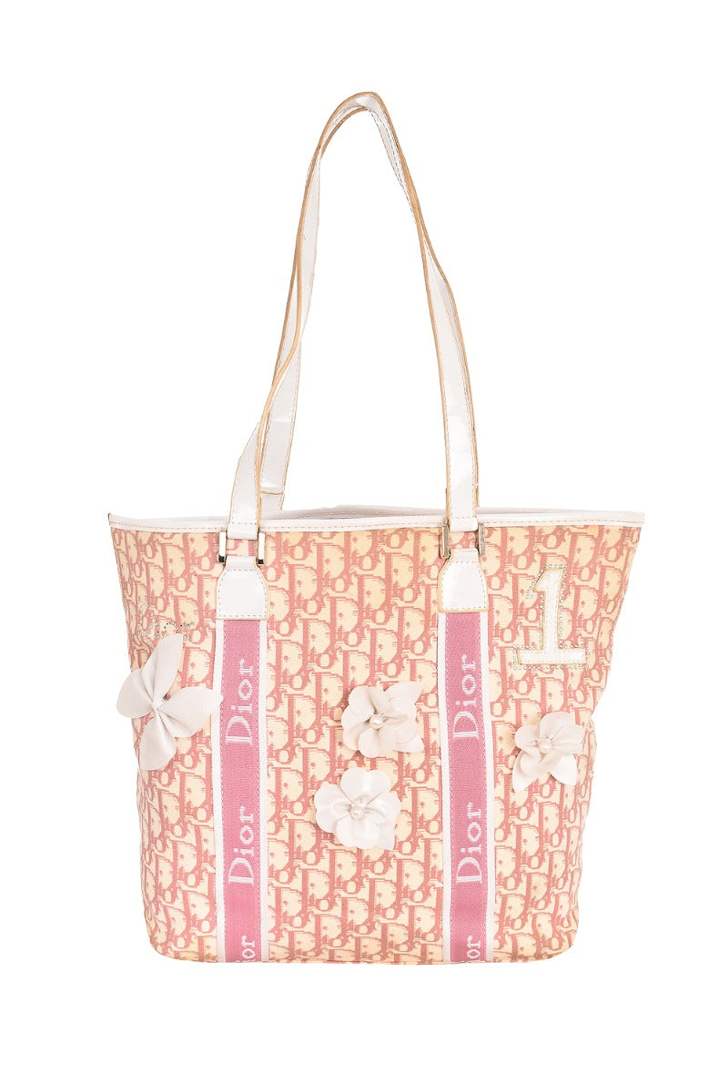 Christian Dior Trotter Pvc Tote Bag