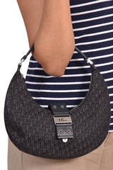 Christian Dior Vintage Crescent Hobo Bag
