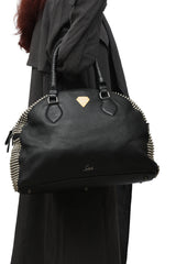Christian Louboutin Panettonestud Embellished Handbag