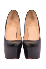 Christian Louboutin Pointed Toe Platform Pumps