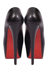 Christian Louboutin Pointed Toe Platform Pumps