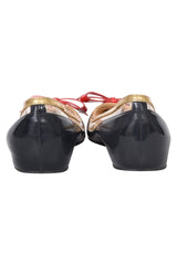 Christian Louboutin Red Bow Ballerinas