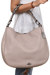 Coach Beige Hobo Bag