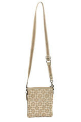 Coach Beige Monogram Sling Bag