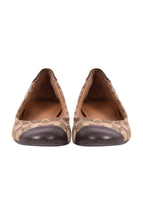 Coach Chelsea Signature Ballet Flats