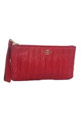 Coach Collete Gathered Zip Wristlet