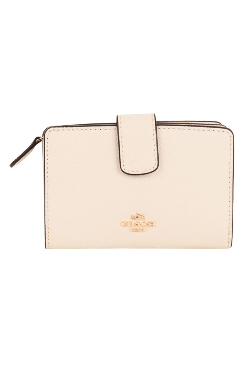 Coach Crossgrain Leather Medium Wallet