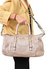 Coach Golden Satchel Handbag