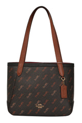 coach-horse-and-carriage-dot-print-tote