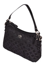 Coach Madison Op Sat Top Handle Black Handbag