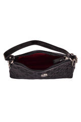 Coach Madison Op Sat Top Handle Black Handbag