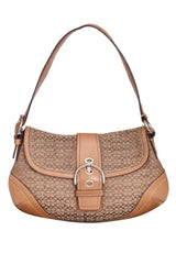 Coach Monogram Canvas Shoulder Bag Rt139-10
