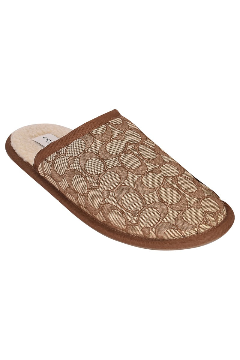 Coach Monogram Slip-Ons