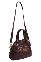 Coach Red Poppy Satchel Handbag