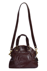 Coach Red Poppy Satchel Handbag