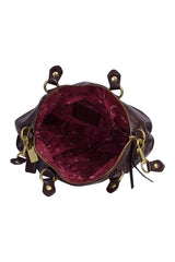 Coach Red Poppy Satchel Handbag