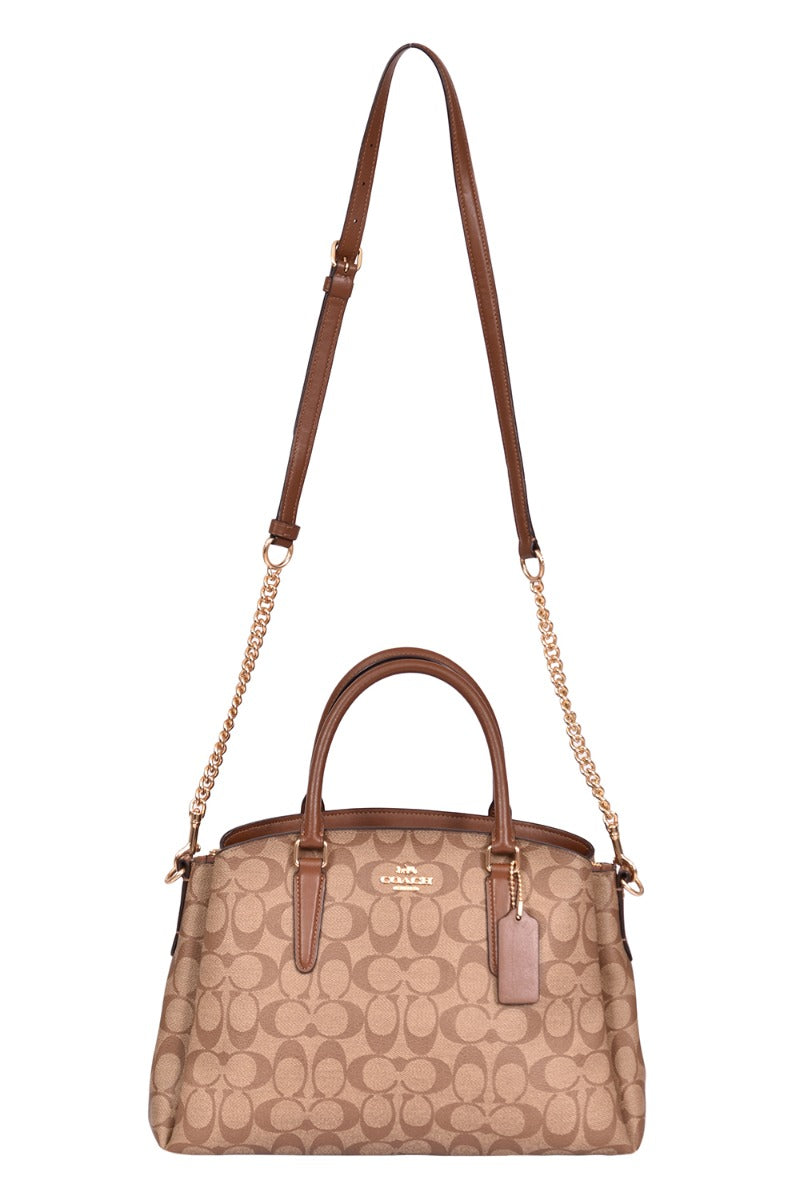 Coach Sage Carryall In Signature Canvas Tote Bag