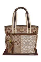 coach-signature-brown-monogram-handbag