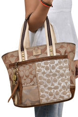 coach-signature-brown-monogram-handbag