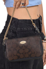 Coach Signature Monogram Bag