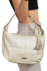 Coach Signature Off-White Shoulder Bag