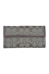 Coach Signature Turnlock Wallet