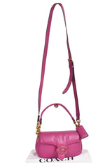 Coach Tabby Pillow Leather Shoulder Bag