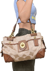 Coach Vintage Signature Canvas Handbag