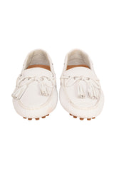Coach White Loafers