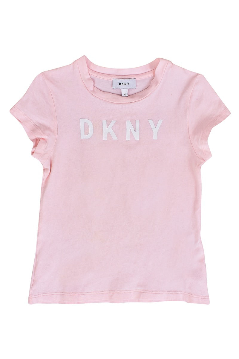 Dkny Baby Pink Logo T-Shirt