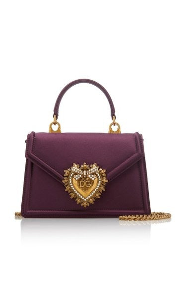 Dolce & Gabbana Devotion Small Satin Bag