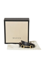 Gucci Horsebit Leather Belt