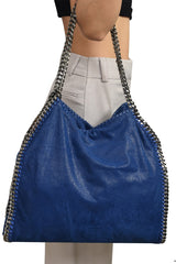 Stella Mc Cartney Blue Felabella Tote Bag