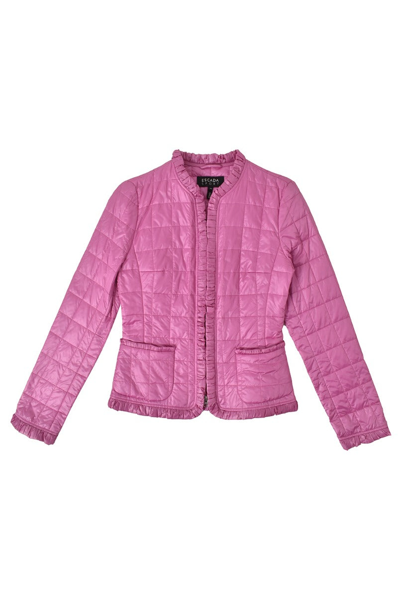 Escada Quilted Leather Jacket