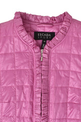 Escada Quilted Leather Jacket