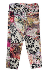 Etro Milano Multicolor Printed Trousers