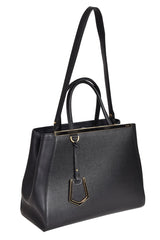 Fendi 2Jours Black Tote Bag