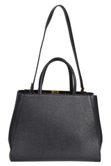 Fendi 2Jours Black Tote Bag