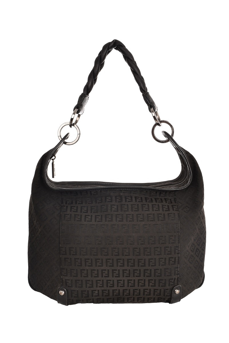 Fendi Zucchino Hobo Bag
