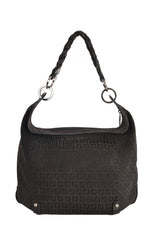Fendi Zucchino Hobo Bag